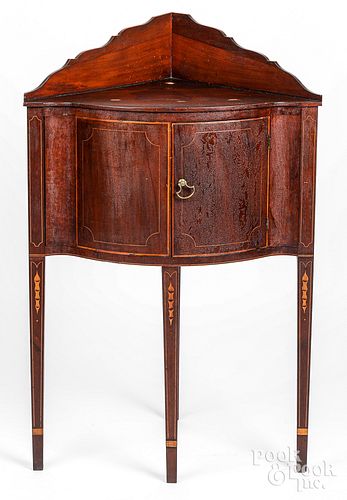FEDERAL MAHOGANY CORNER