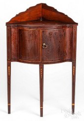 FEDERAL MAHOGANY CORNER WASHST