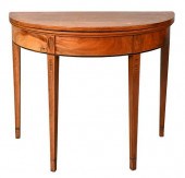 FEDERAL MAHOGANY DEMILUNE GAME