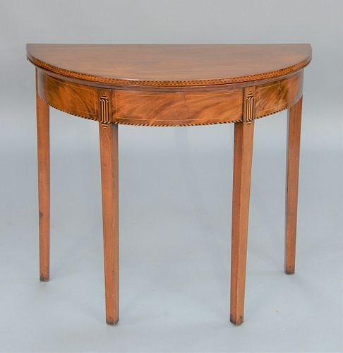 FEDERAL MAHOGANY DEMILUNE GAMES