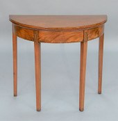 FEDERAL MAHOGANY DEMILUNE GAME