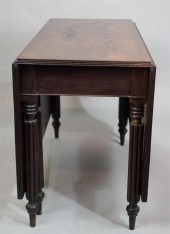 FEDERAL MAHOGANY DROP LEAF TAB