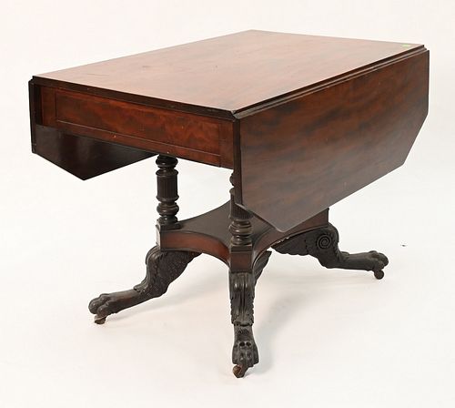 FEDERAL MAHOGANY DROP LEAF TABLE