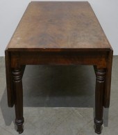 FEDERAL MAHOGANY DROP-LEAF TAB
