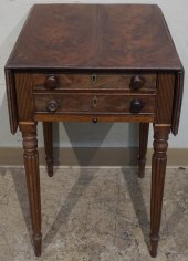 FEDERAL MAHOGANY DROP-LEAF TWO