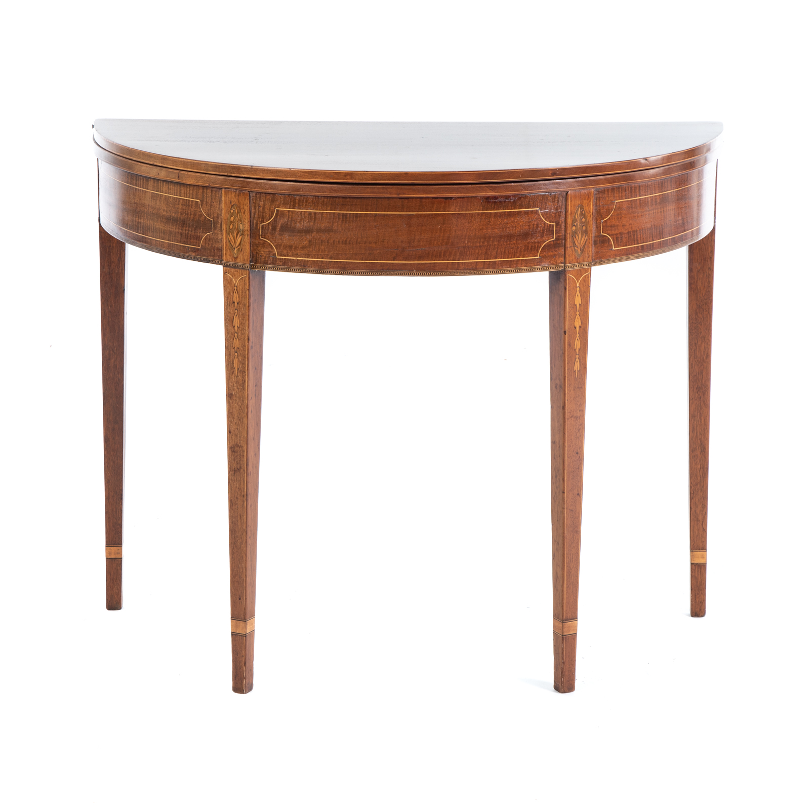 FEDERAL MAHOGANY FLIP TOP GAMES