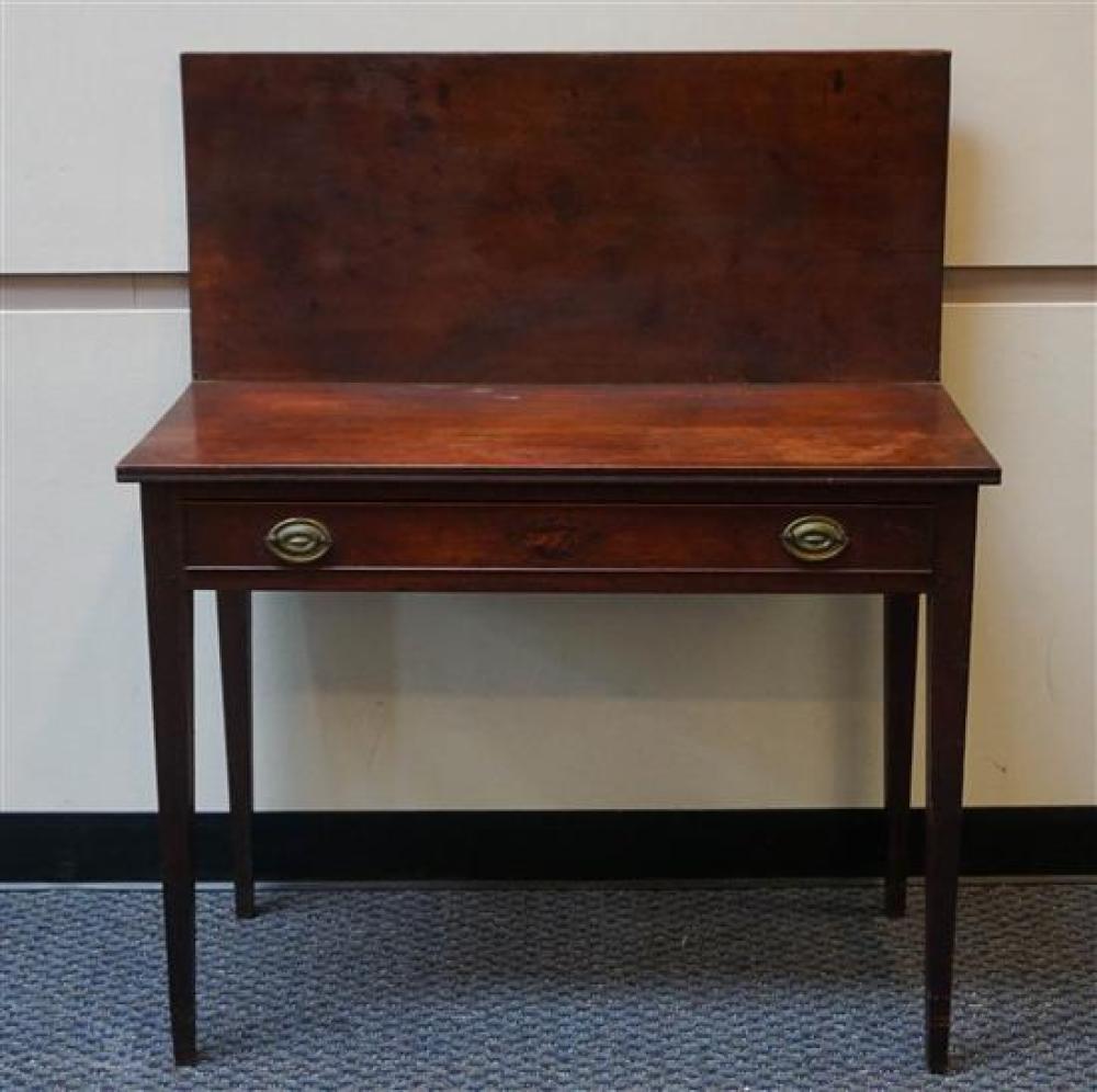 FEDERAL MAHOGANY FOLD-TOP CONSOLE