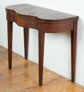 FEDERAL MAHOGANY FOLDING TOP G