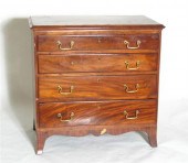 Federal mahogany four drawer c