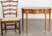 FEDERAL MAHOGANY GAMES TABLE,