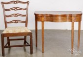 FEDERAL MAHOGANY GAMES TABLE,