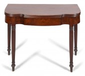 FEDERAL MAHOGANY GAMES TABLE,