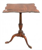 FEDERAL MAHOGANY HANDKERCHIEF