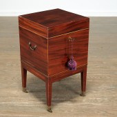 FEDERAL MAHOGANY INLAID CELLAR