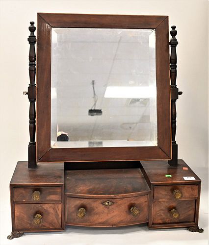 FEDERAL MAHOGANY INLAID DRESSER
