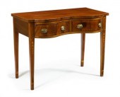 Federal mahogany inlaid mahgon