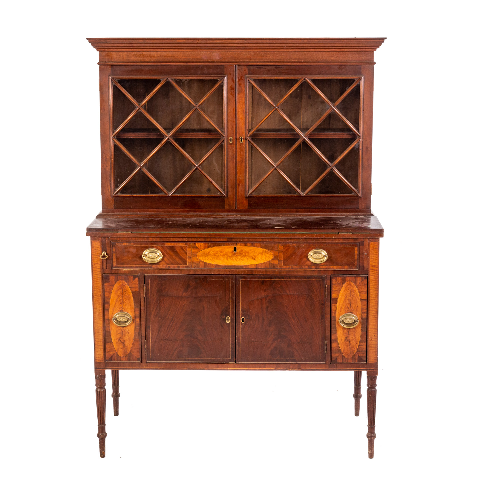 FEDERAL MAHOGANY INLAID SECRETARY