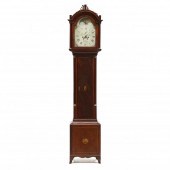 FEDERAL MAHOGANY INLAID TALL C