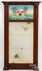 FEDERAL MAHOGANY MIRROR, 19TH