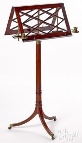 FEDERAL MAHOGANY MUSIC STAND,