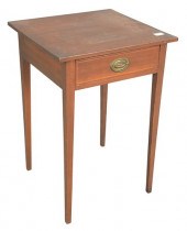 FEDERAL MAHOGANY ONE DRAWER ST