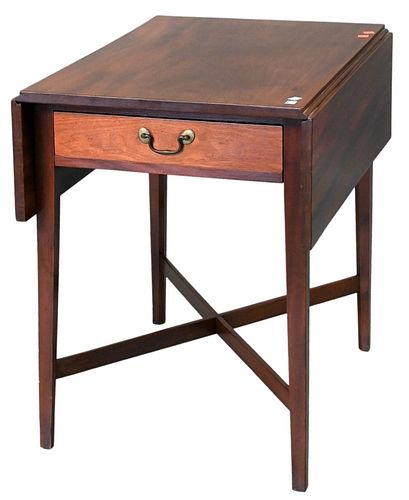 FEDERAL MAHOGANY PEMBROKE TABLE,