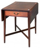 FEDERAL MAHOGANY PEMBROKE TABL