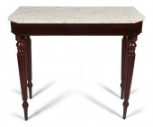 FEDERAL MAHOGANY PIER TABLE, P