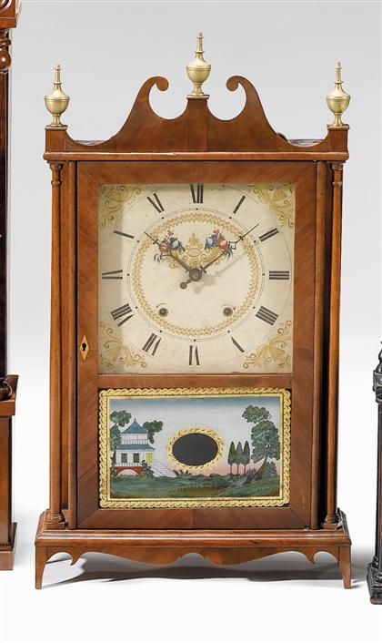 Federal mahogany pillar and