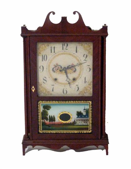 Federal mahogany pillar and