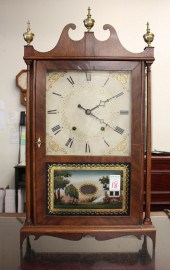 FEDERAL MAHOGANY PILLAR & SCRO