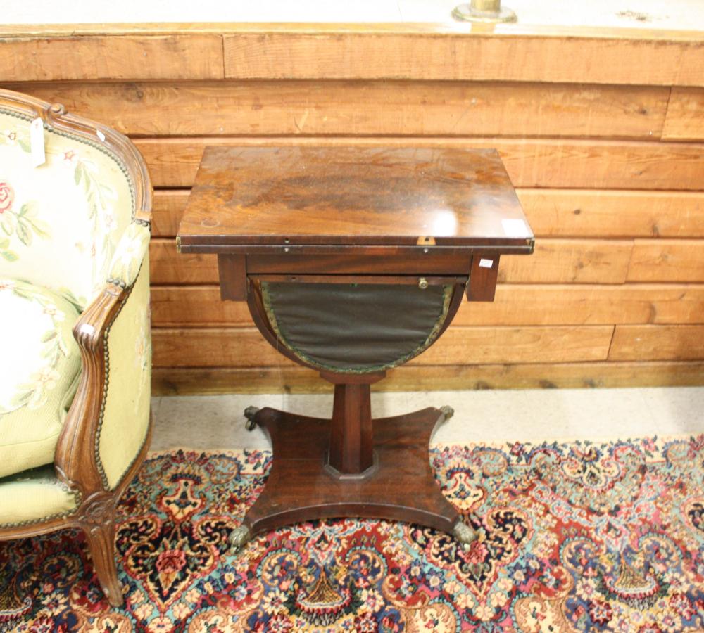 FEDERAL MAHOGANY SEWING