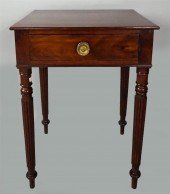 FEDERAL MAHOGANY SIDE TABLEFED