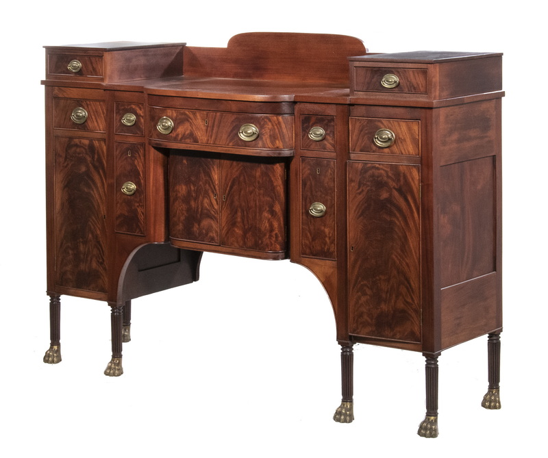 FEDERAL MAHOGANY SIDEBOARD Large