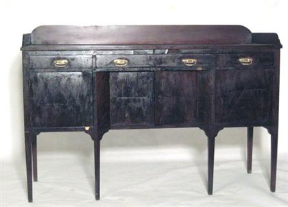 Federal mahogany sideboard   