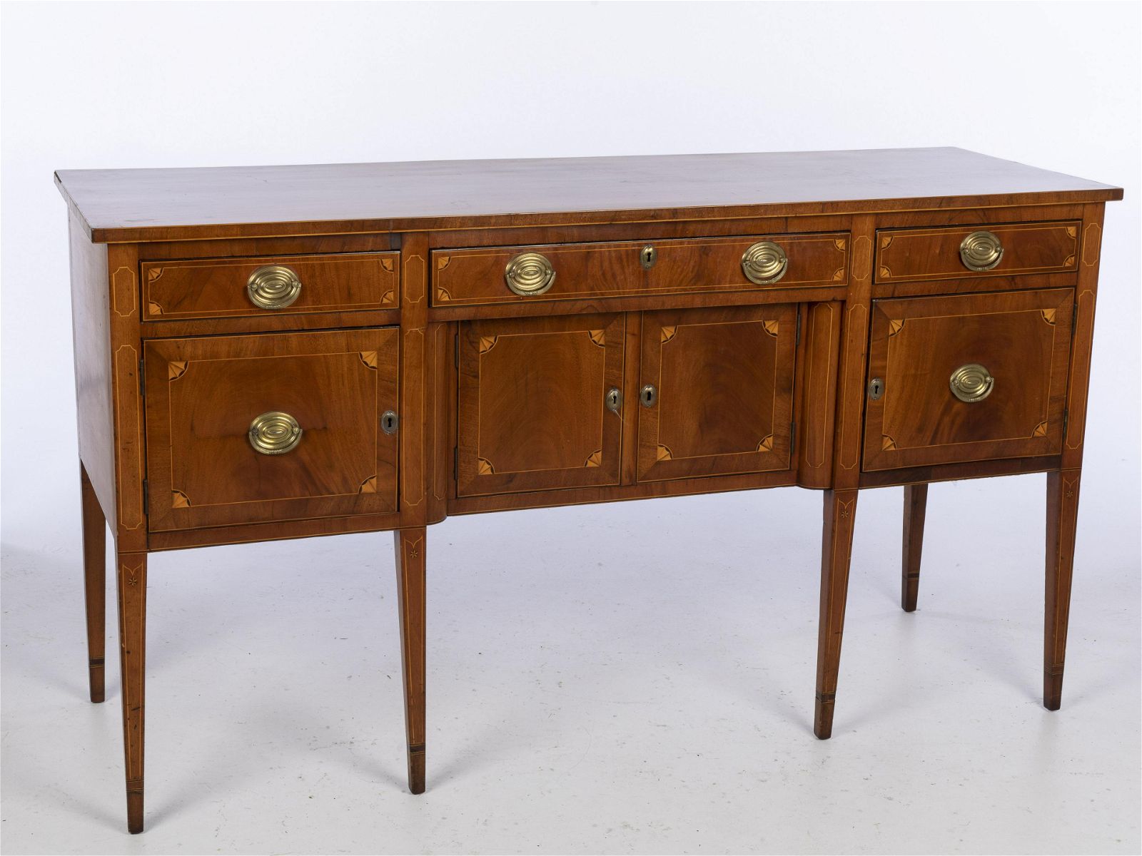 FEDERAL MAHOGANY SIDEBOARD,