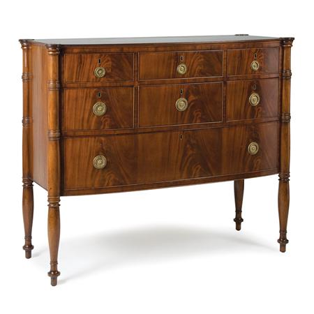 Federal Mahogany Sideboard 	 