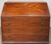 FEDERAL MAHOGANY SLANT FRONT D