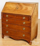 FEDERAL MAHOGANY SLANT FRONT D