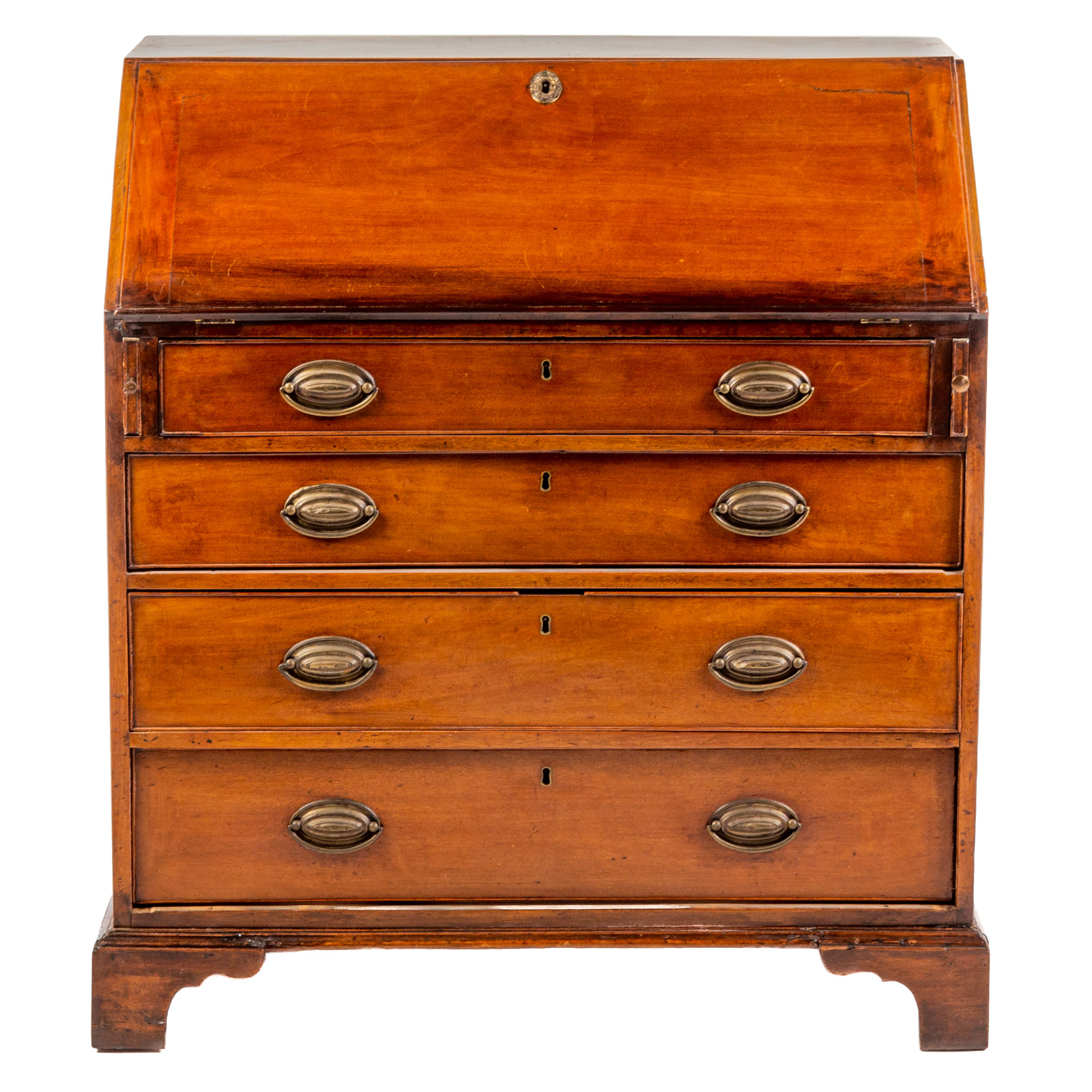 FEDERAL MAHOGANY SLANT FRONT DESK