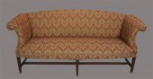 FEDERAL MAHOGANY SOFA WITH FLA