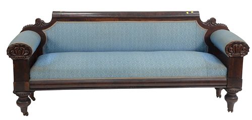 FEDERAL MAHOGANY SOFA WITH SHELL
