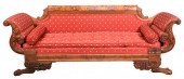 FEDERAL MAHOGANY SOFAFederal M