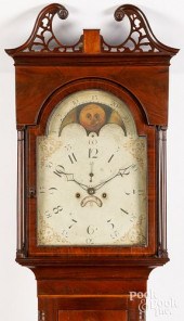 FEDERAL MAHOGANY TALL CASE CLO