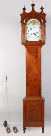 FEDERAL MAHOGANY TALL CASE CLO