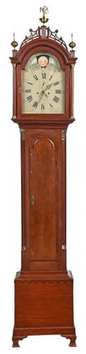 FEDERAL MAHOGANY TALL CASE CLO