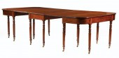 FEDERAL MAHOGANY THREE-PART DI