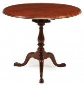 FEDERAL MAHOGANY TILT-TOP TABL