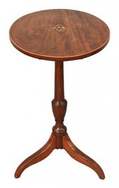 FEDERAL MAHOGANY TIP STAND, EA