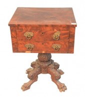FEDERAL MAHOGANY TWO DRAWER ST